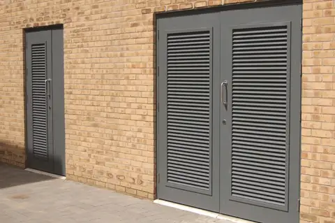 Louvers Door & SS Handle